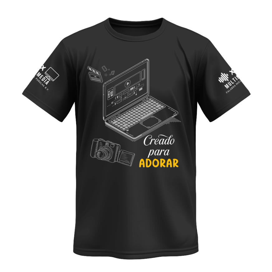 Playera | Negra | Palabra Miel | Producción de video | Multimedia