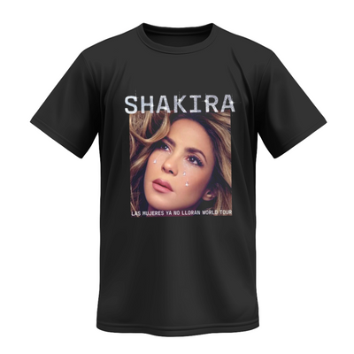 Playera | Negra | Shakira | tour Shakira