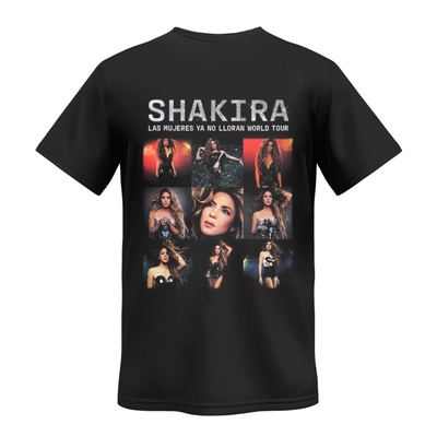 Playera | Negra | Shakira | tour Shakira