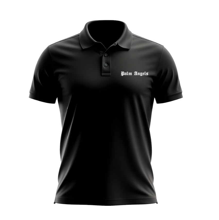 Polo Personalizadas | Negra| palm angels