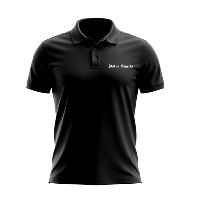 Polo Personalizadas | Negra| palm angels