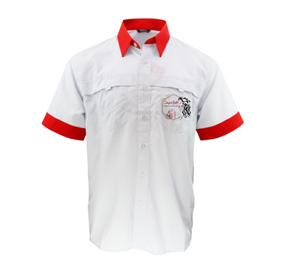 Camisa Personalizada | Blanco y rojo | Siempre Bella