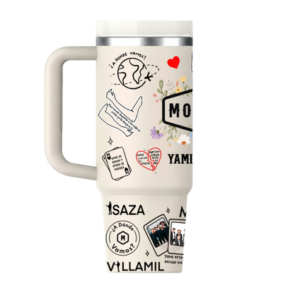 Vasos Térmico 1300ml | Beige | Morat | Lo mejor de Morat | figuritas 2 | Yamileth