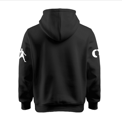 Sudadera | Negro | Real Madrid | Cristiano Ronaldo | Cr7 logo