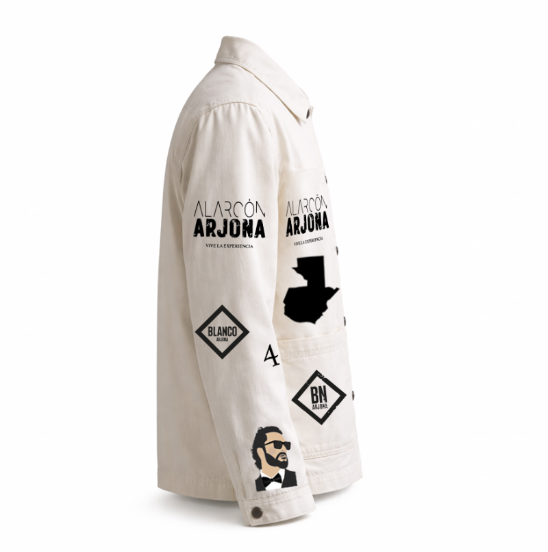 Chaqueta de lona | Blanca | Ricardo Arjona | Alarcón Arjona