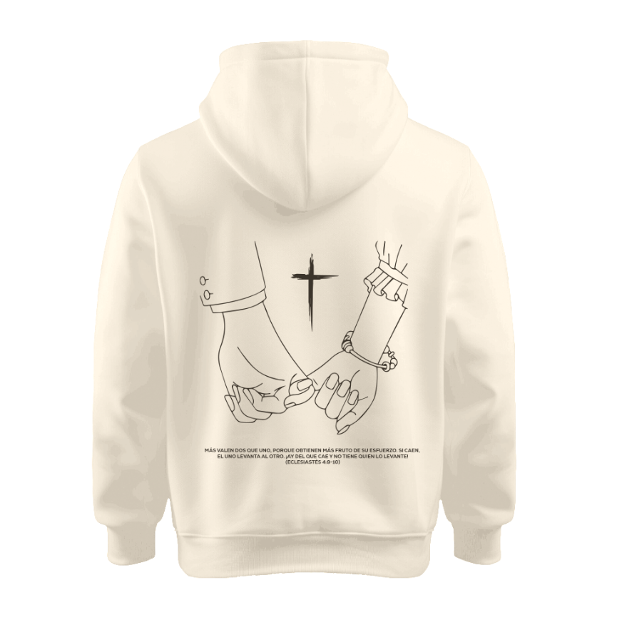 Sudadera | beige | cristiana | combinando propósito