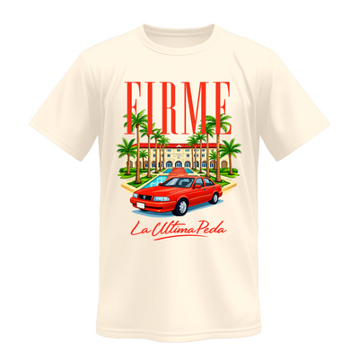 Playera | Beige | Grupo Firme | La última peda | FIRME