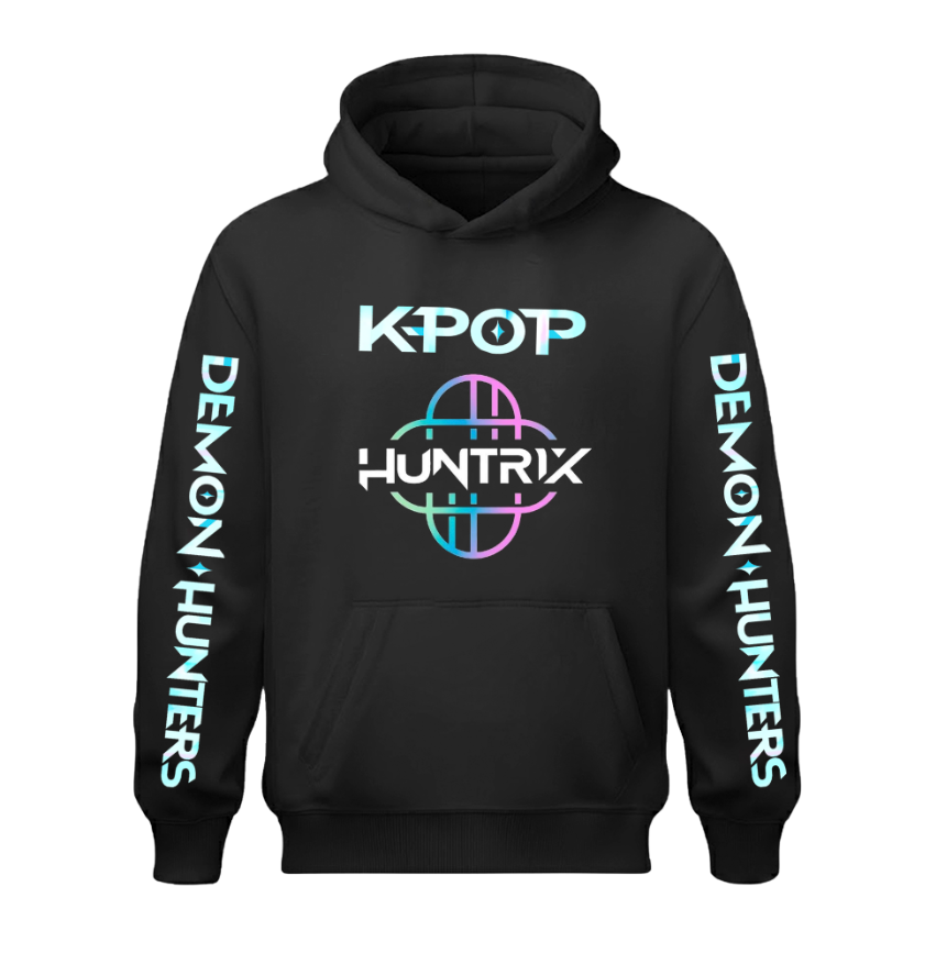 Sudadera | Negra | guerreras KPOP | Huntrix
