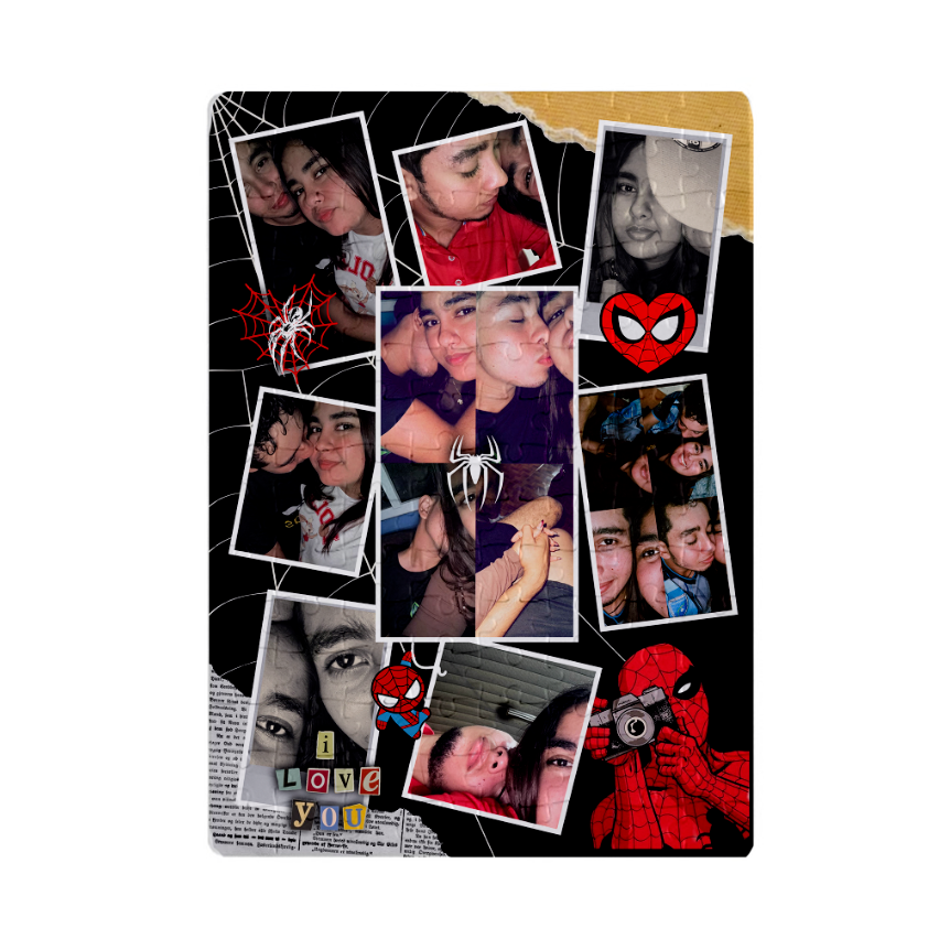 Rompecabeza | Personalizado | Spider Boy | Collage fotografía