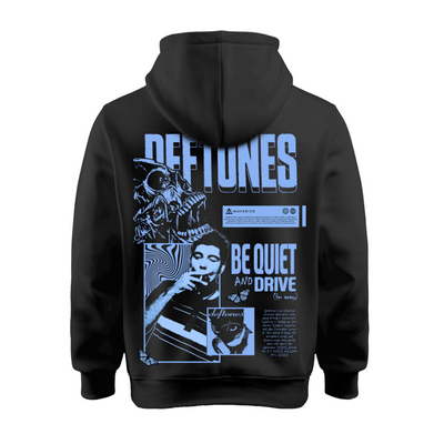 Sudadera | Negra | Deftones | Collage | Around the Fur