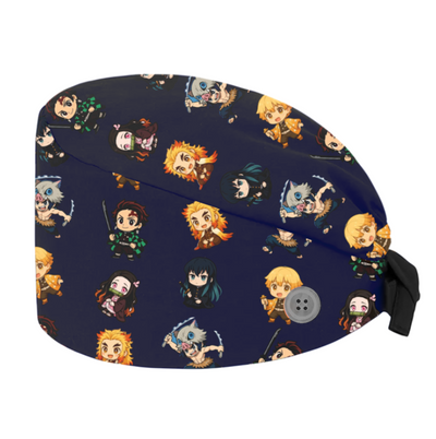 Gorro Quirurgico | Demon Slayer | Collage personajes 3