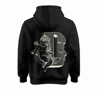 Sudadera | Negra | Duki | Desde el Fin del Mundo | Angeles