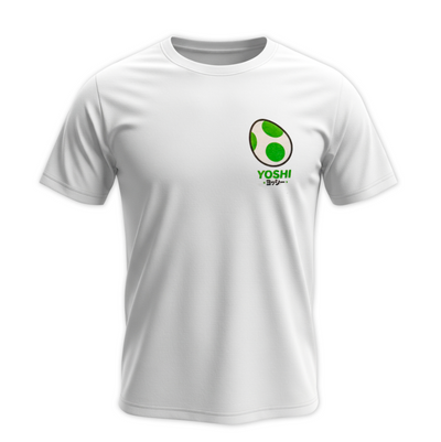 Playera Personalizada | Blanca | Yoshi  | Dinorushhh