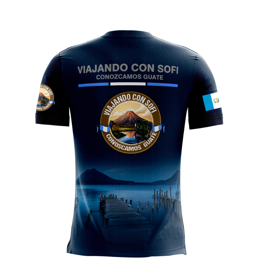 Playera Full Sublimación | Viajando con Sofi | Turismo