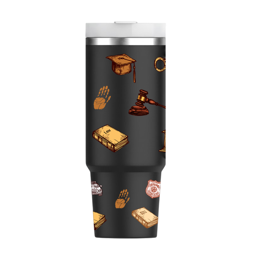 Vaso Térmico 900ml | negro | Derecho | Figuritas 1