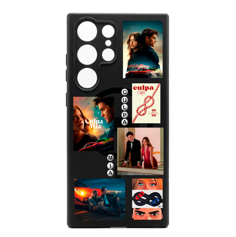 Funda | negra |  Rescina Encapsulada | Samsung S24 Ultra | Culpa mia