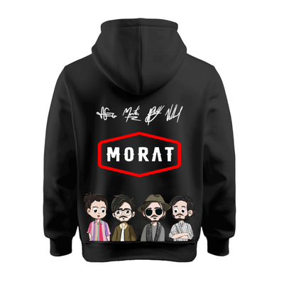Sudadera | Negra | Morat | A Donde Vamos? | fran-morat