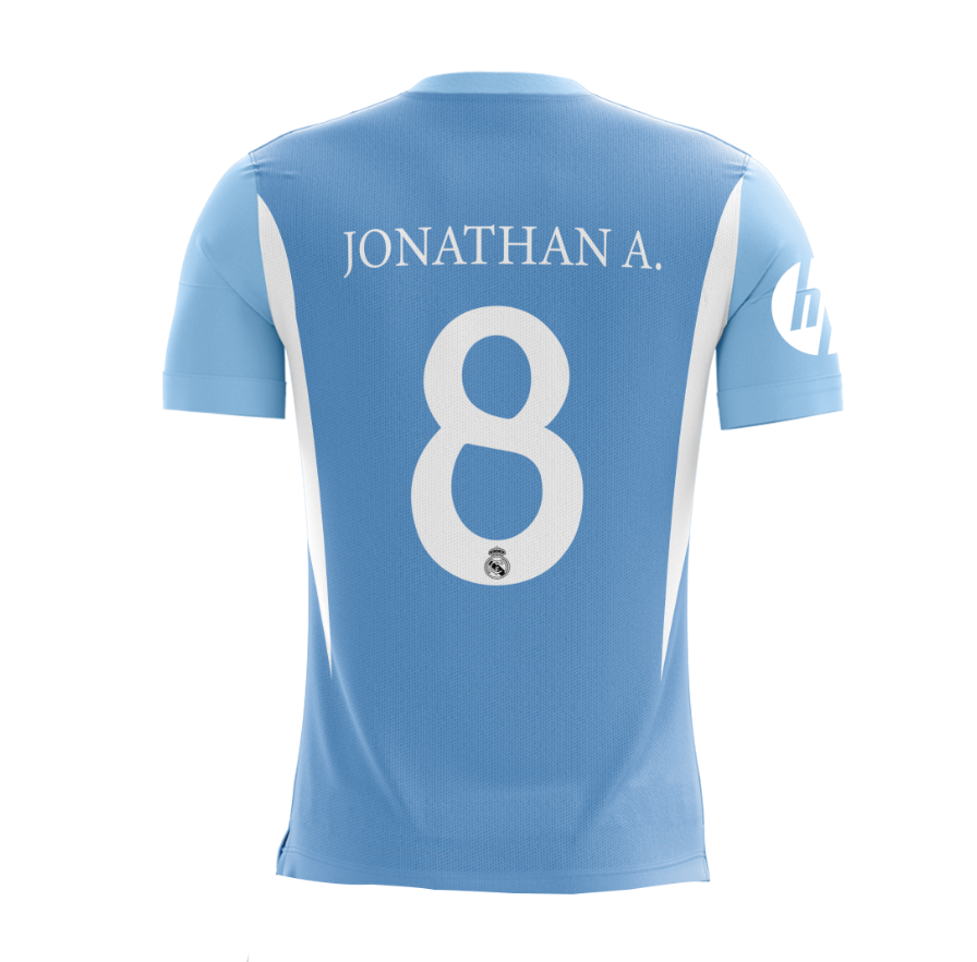 Uniforme Deportivo | Camisola Full Sublimación |  Real Madrid 24/25 | Portero| Jonathan