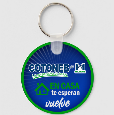 Llavero | Personalizado | COTONEB ES MICOOPE | opción 2