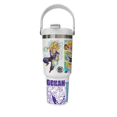Vaso Térmico 1300ml | Blanco | Gohan y Trunks | Collage 1