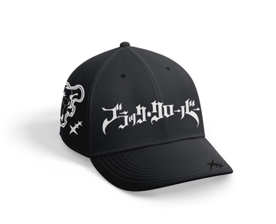 Gorra Personalizada | Negra | Black Clover | Logo