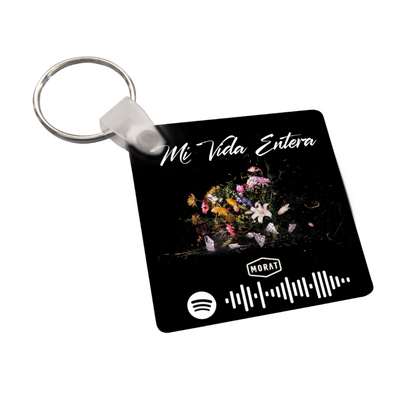 Llavero Personalizado| Morat | Mi Vida Entera | Codigo Spotify