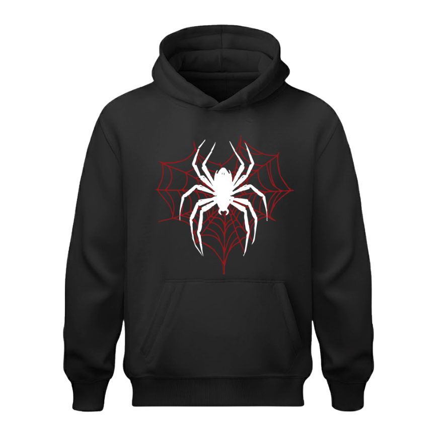 Sudadera | Negra | Spider- Man | Spider love