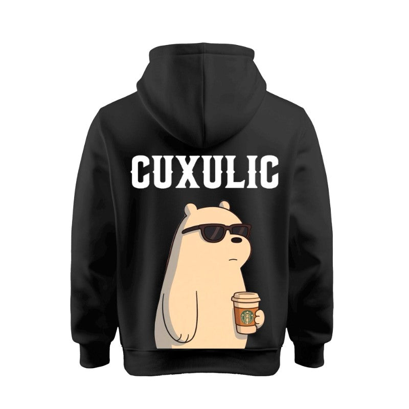 Sudadera | Negra | CUXULIC | Polar