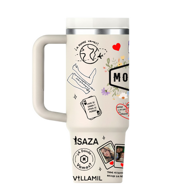 Vasos Térmico 1300ml | Beige | Morat | Lo mejor de Morat | figuritas | 3 Fotitos