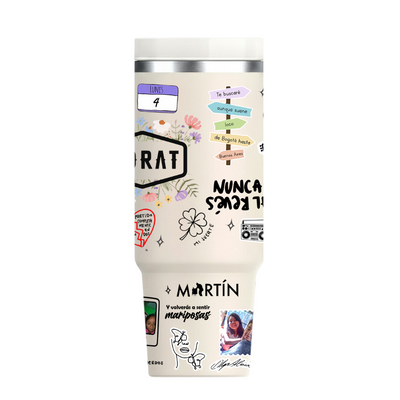 Vasos Térmico 1300ml | Beige | Morat | Lo mejor de Morat | figuritas | 3 Fotitos