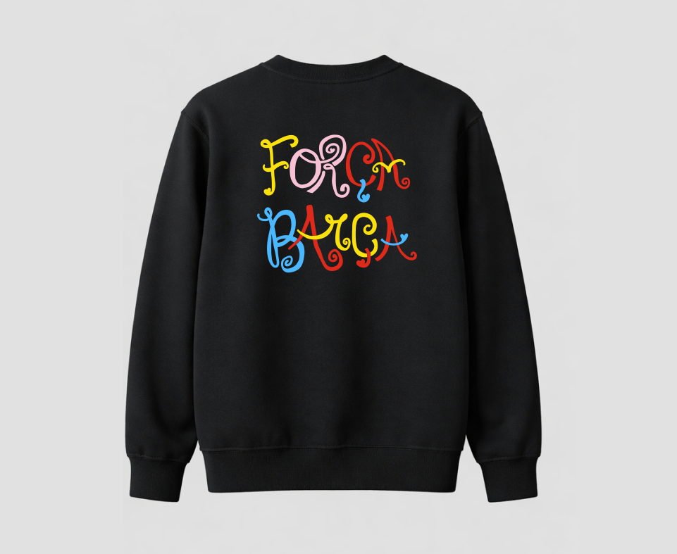 Sueter| Negro| FCB x Olivia Rodrigo