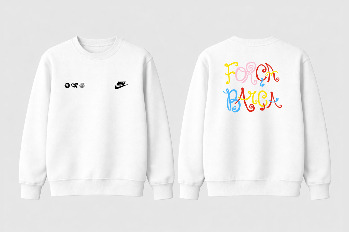 Sueter| Blanco| FCB x Olivia Rodrigo