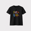 Playera | Negra| Over| FCB x Olivia