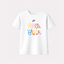 Playera | Blanca | Over| FCB x Olivia