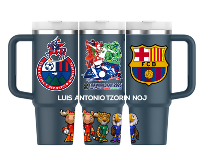 Vasos Térmico 1300ml | Azul Marino | Barcelona x Municipal
