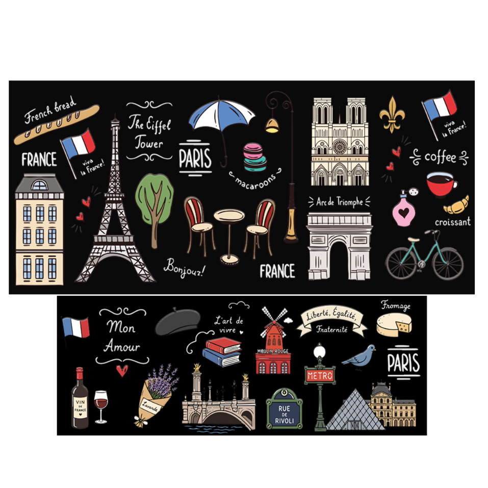 Vasos Térmico | 900ml | Negro | Paris Francia
