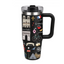 Vasos Térmico | 900ml | Negro | Paris Francia