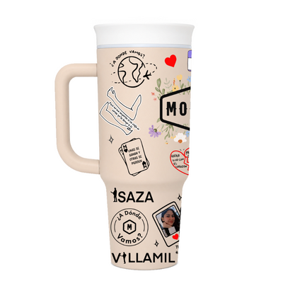 Vasos Térmico 1300ml | Beige | Morat | Lo mejor de Morat | figuritas | 2 fititos