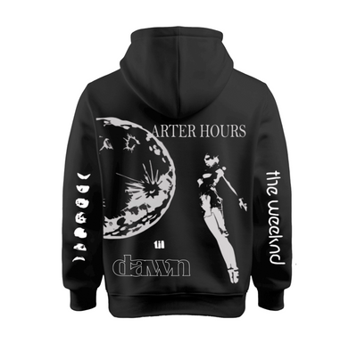 Sudadera | Negra | The Weeknd | After Hours | Till Dawn
