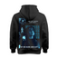 Sudadera | Negra | Billie Eilish | Colllage | Hit me hard and soft | Blue