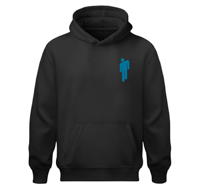 Sudadera | Negra | Billie Eilish | Colllage | Hit me hard and soft | Blue