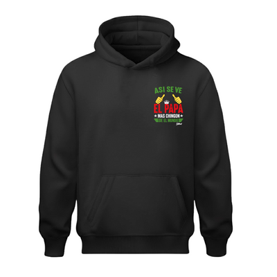 Sudadera | Negra | El papá más chingon del mundo