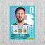 Cuadro Metálico Panini Personalizado | Mundial 2026| Messi