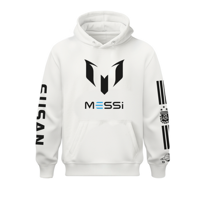 Sudadera | Blanca | Messi | 10 | Susan