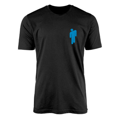 Playera | Negra | Billie Eilish | Collage | Hit me hard and soft | Blue