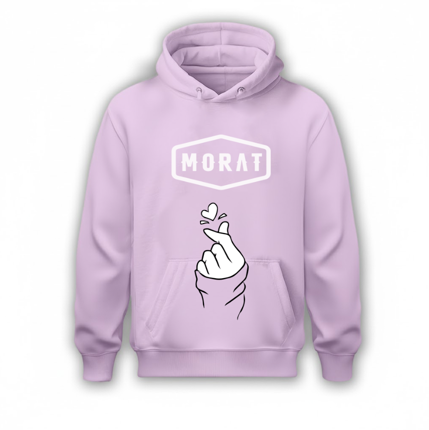 Sudadera | Lila | Morat | Mi suerte | flores
