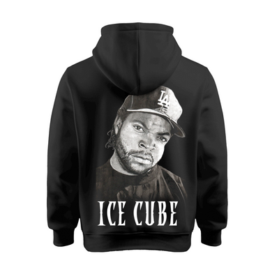 Sudadera | Negra | Ice Cube | Face
