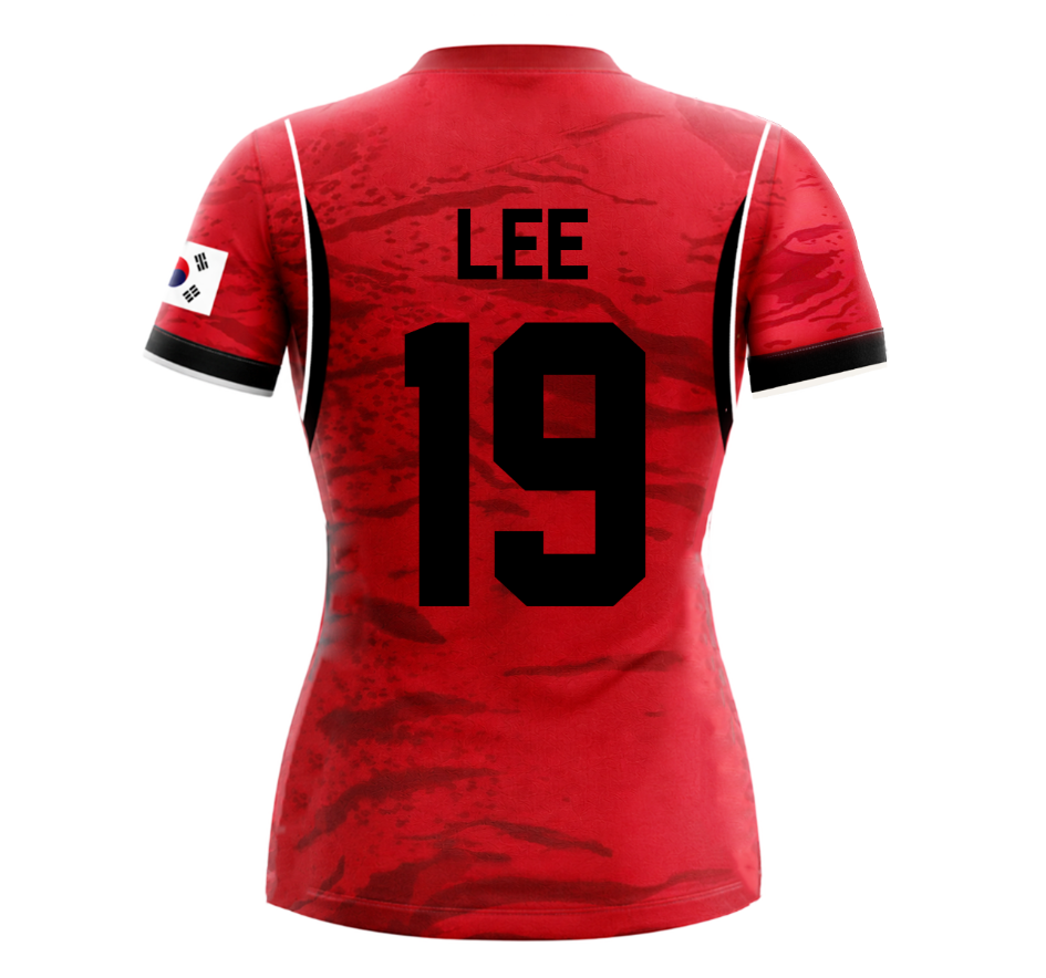 Uniforme Deportivo | Camisola Full Sublimación |  Corea del Sur (KFA) | LEE