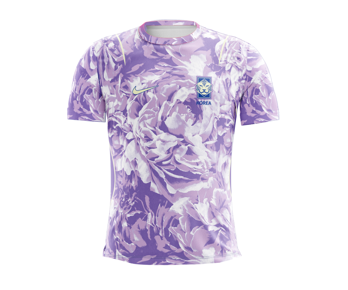 Uniforme Deportivo | Camisola Full Sublimación |  Corea del Sur (KFA) |  Visitante | Froppy