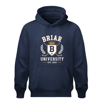 Sudadera | Negra | Briar | university